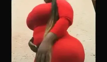 Eudoxie Yao Huge African Booty