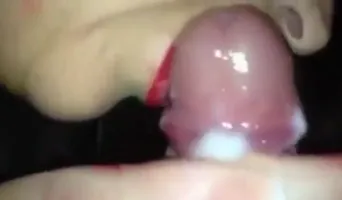 Wonderful Cock Sucking And Cum Wiping