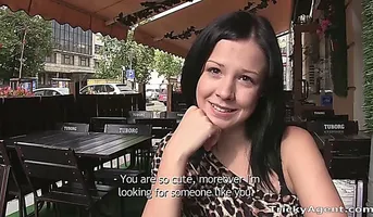 Tricky Agent - Young Brunette Gets Anal Fucked Hard!