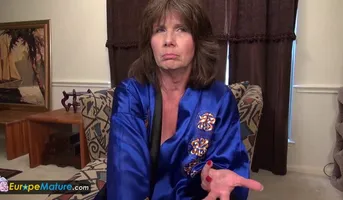Europemature Jade Is Showing Up Her Senior Cunt