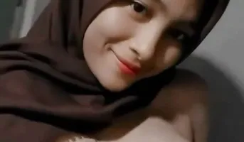 Indonesian Hijab Teen With Very Perfect Boobs And Have Tatt...
