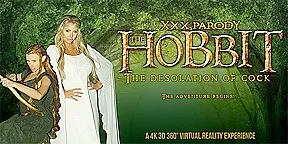 Anya Olsen  Courtney Taylor in The Hobbit: The Desolation of Cock - VRBangers