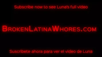 20yo Cock Socket Luna Gets Fucked And Whipped Mercilessly