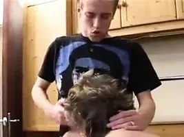 Ancient Hairy Granny in Stockings Fingered Suck and Fuck