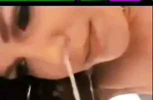 angry dragon cum from nose