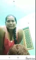 Aunty takes selfie 2