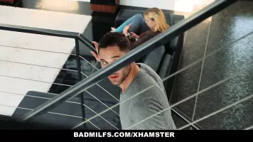 BadMilfs - Teen Shares Her Boyfriend With Step Mom