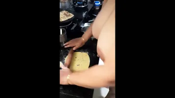 BBW cooking desi bhabhi