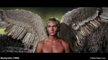 blonde celeb Jane Fonda nude and hot striptease scenes