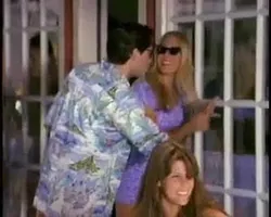 Britanny Daniel Playing in the surf