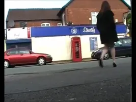 British Slut Exposes Herself In Public