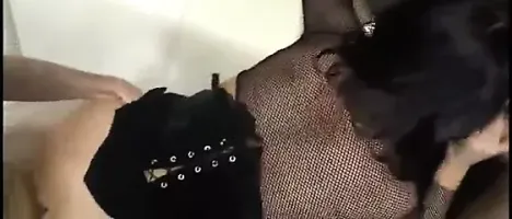 Brunette creampie and cum eating 1