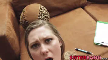 Curvy teen Addison Lee pounded and jizzed on by stepbro