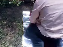 Desi lovers playing sex in park