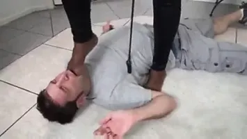 Ebony Long Toenail Foot Domination 2