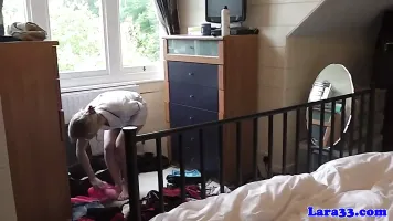 English mature nurses share cock in trio