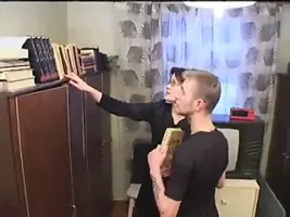 Enjoying A Day At His Grans !