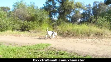 ExxxtraSmall - Caged Teen Fucks A Big Cock