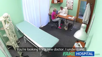 FakeHospital Slim babe wants sex with doctor
