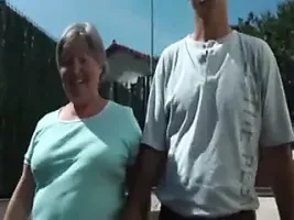 French BBW fucked in a threesome