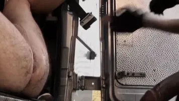 German strapon police fuck