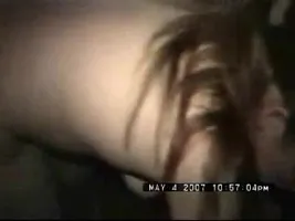 Girl in Gloryhole booth