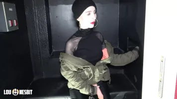 Gloryhole Pegging by Lou Nesbit