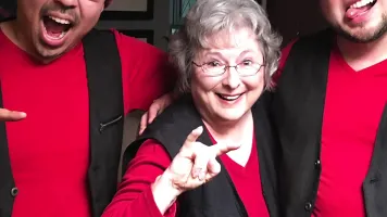 GRANNY REACTS TO FACIALS!