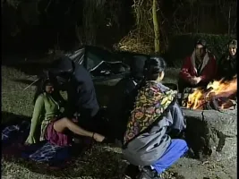 Gypsy couple’s hardcore exhibition for fellow campers