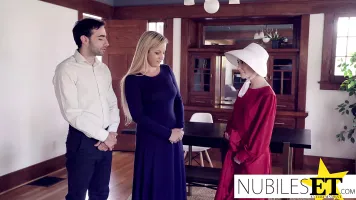 Handmaidens - Nervous Handmaid Gets Filled With Cum S2:E5