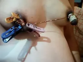 Huge Nipples - Tie, Pinch, Brush