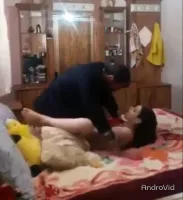 Husband and wife have sex