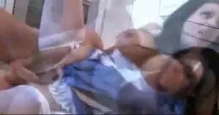 Indian Babe In White Lingerie Fucked Hard