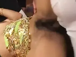 Indian Slut Nisha takes two Dicks in her hairy Pussy