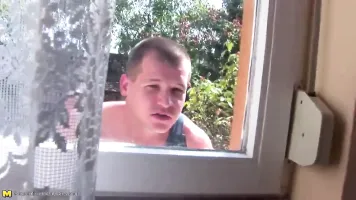 Insane group sex with mature step moms and pissing