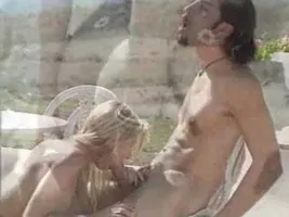 Italians have passionate sex on terrace