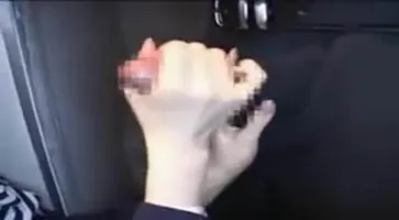 Japanese stewardess lends a hand