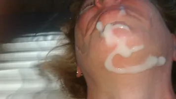 Lady J sucks cock upside down