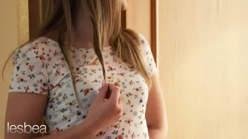 Lesbea, Beautiful pussy licking teens Anie Darling and Lady B