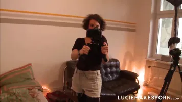 LUCIE MAKES PORN Anal Newbie