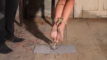 Luna in various way of electro torture