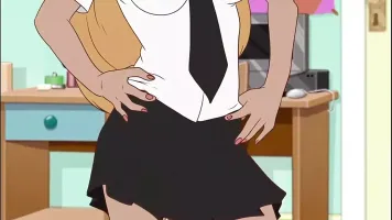 Milftoon Drama - Naughty schoolgirl wants to suck cock