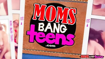 Moms Bang Teen  - Step Mom and stepdaughter share