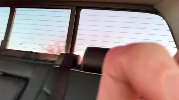 Nebraska college slut, blonde amateur sucks stranger in car