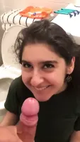 NRI girl, cumshot on boobs