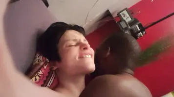 Renate taking more big black cock