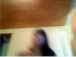 Spanish girl plays with her friend's ass on cam