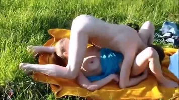 Spass im Freien Creampie