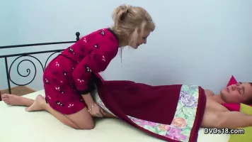 Step Mom caught him and got assfucked