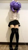 tied up Kigurumi vibration